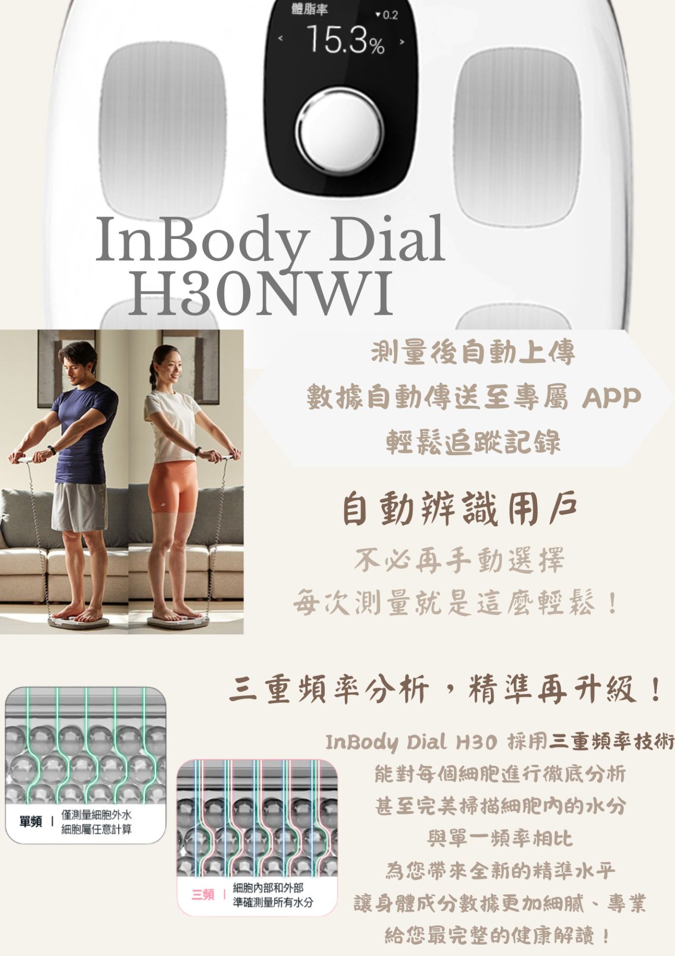 InBody 家用體脂計H30NWI